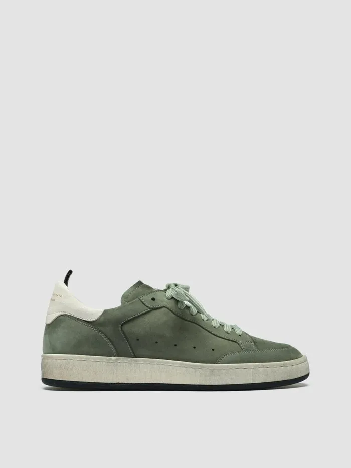 Officine Creative Sneakers MAGIC 102 ArmyTofu Green Suede And Leather Low Top Sneakers 8211 Women Officine Creative Sneakers MAGIC 102 ArmyTofu Green Suede And Leather Low Top Sneakers 8211 Women