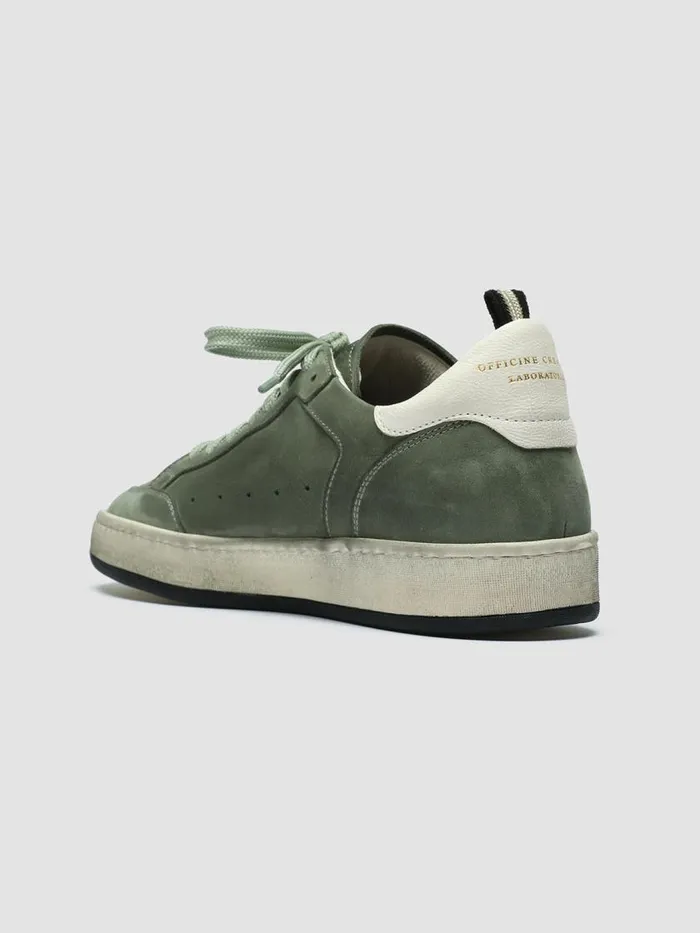 Officine Creative Sneakers MAGIC 102 ArmyTofu Green Suede And Leather Low Top Sneakers 8211 Women Officine Creative Sneakers MAGIC 102 ArmyTofu Green Suede And Leather Low Top Sneakers 8211 Women