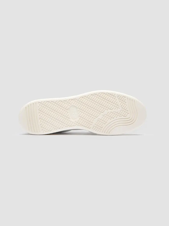 Officine Creative Sneakers MOWER 008BiancoBiancoCactus White Leather And Suede Sneakers 8211 Men Officine Creative Sneakers MOWER 008BiancoBiancoCactus White Leather And Suede Sneakers 8211 Men