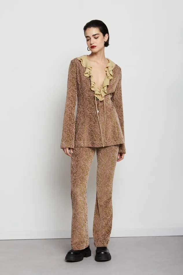 Ottod039Ame Chenille Jacket Women Blazers and Jackets