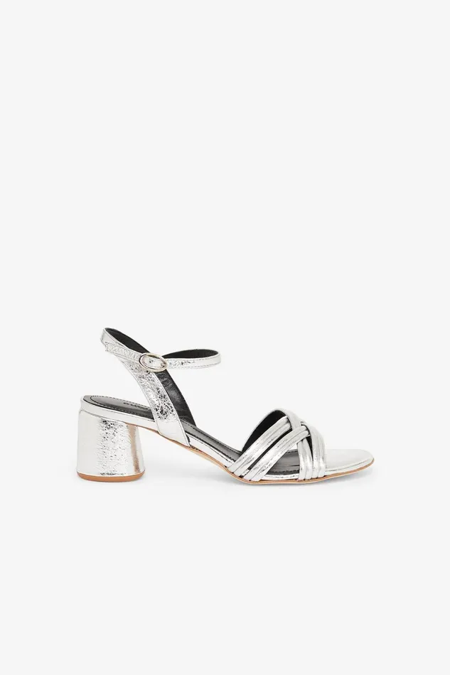 Ottod039Ame Leather Sandals With Medium Heel Women Shoes