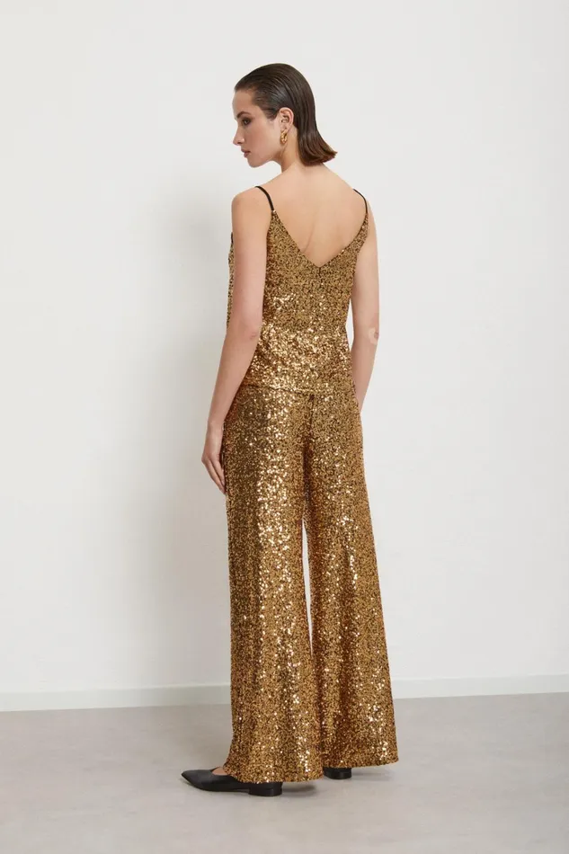 Ottod039Ame Palazzo Trousers With Sequins Women Trousers