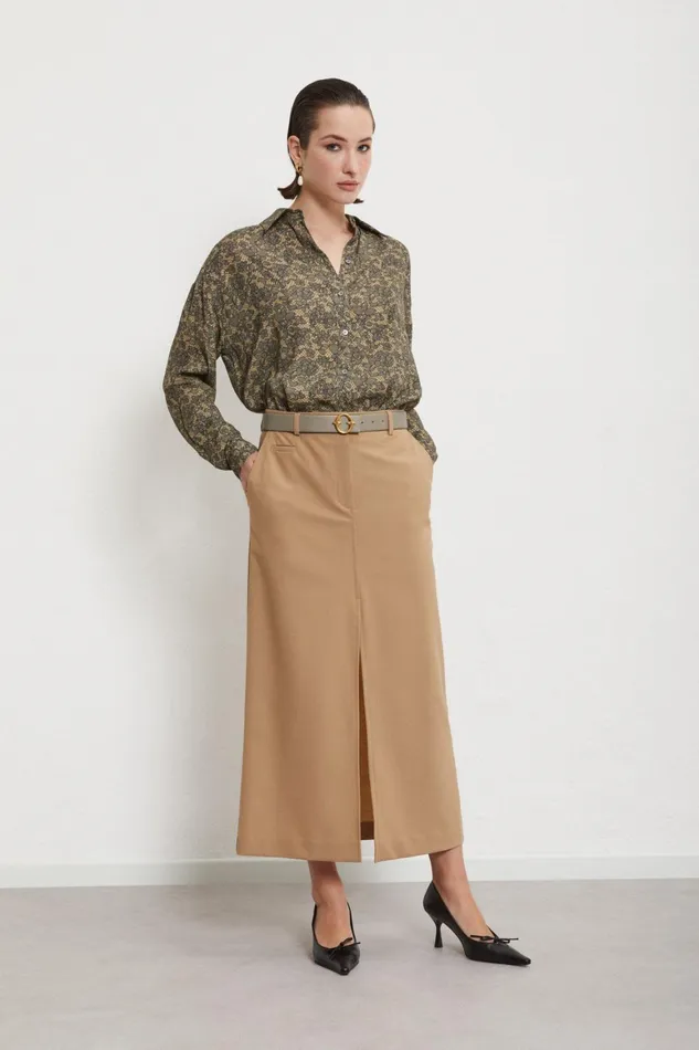 Ottod039Ame Straight Long Skirt Women Skirts