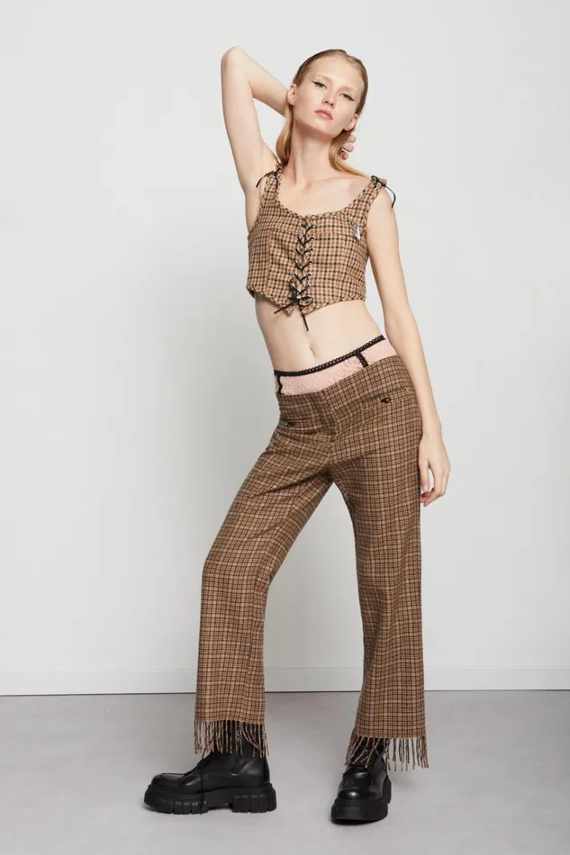 Ottod039Ame Tartan Top Women Top