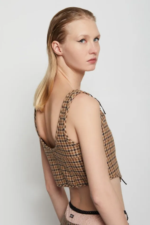 Ottod039Ame Tartan Top Women Top