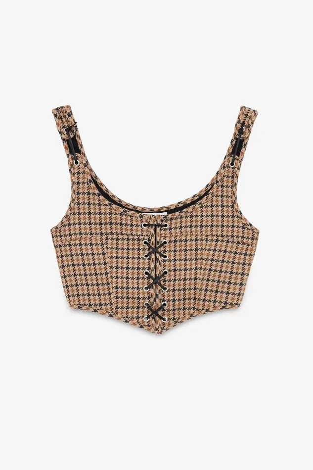 Ottod039Ame Tartan Top Women Top