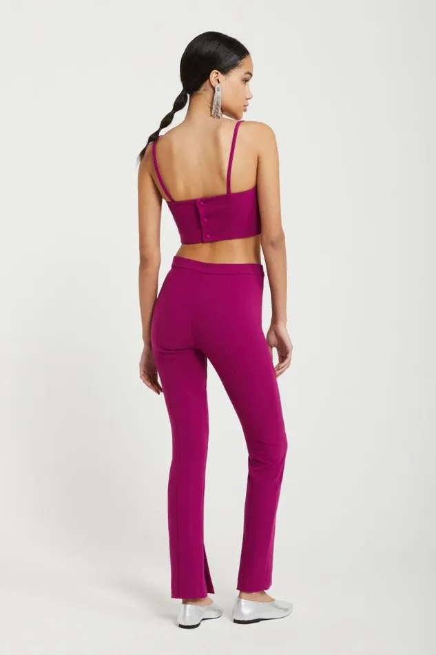 Ottod039Ame Trousers With Slits At The Hem Women Trousers
