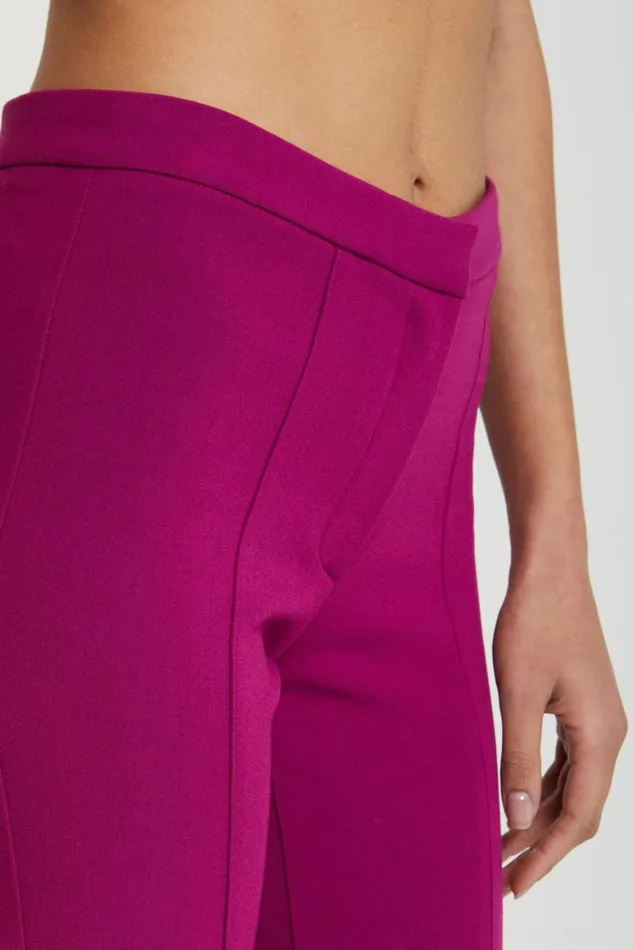 Ottod039Ame Trousers With Slits At The Hem Women Trousers