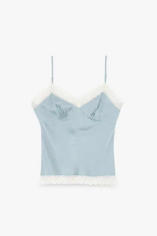 Ottod039Ame Viscose Top With Lace Women Top