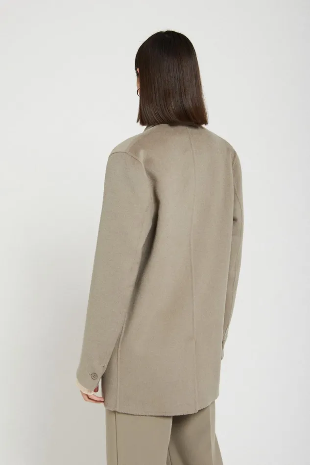 Ottod039Ame Woolblend Blazer Women Blazers and Jackets