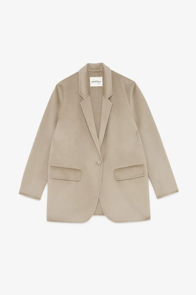 Ottod039Ame Woolblend Blazer Women Blazers and Jackets