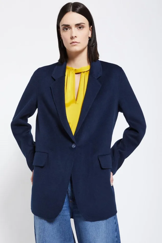 Ottod039Ame Woolblend Blazer Women Blazers and Jackets