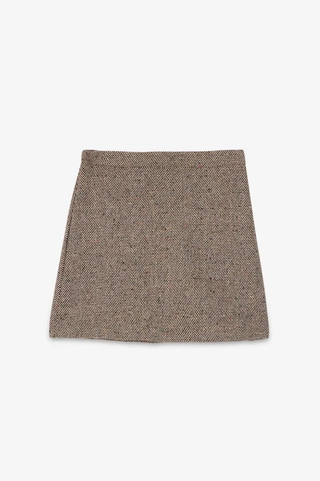 Ottod039Ame Woolblend Skirt Women Skirts