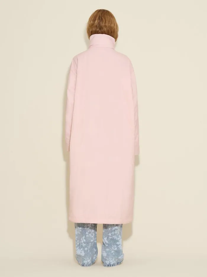 Outerwear Women Holzweiler Steilia Light Fill Long Jacket Pink