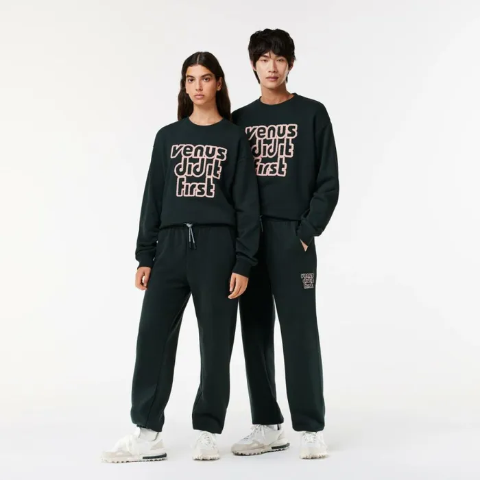 Pants and Leggings Women Lacoste Lacoste X EleVen By Venus Sweatpants Dark Green Hce Pants and Leggings Women Lacoste Lacoste X EleVen By Venus Sweatpants Dark Green Hce