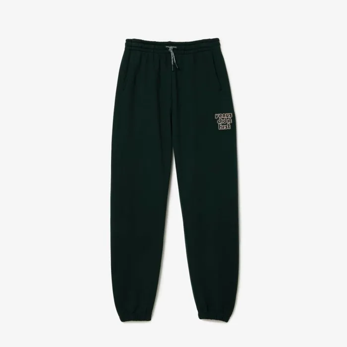 Pants and Leggings Women Lacoste Lacoste X EleVen By Venus Sweatpants Dark Green Hce
