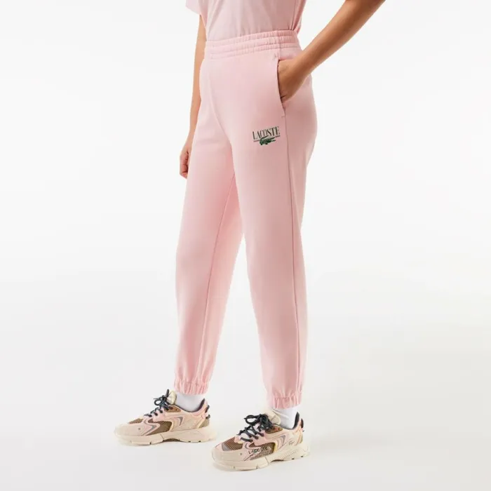 Pants and Leggings Women Lacoste Women039s Printed Sweatpants Waterlily Pink Kf9