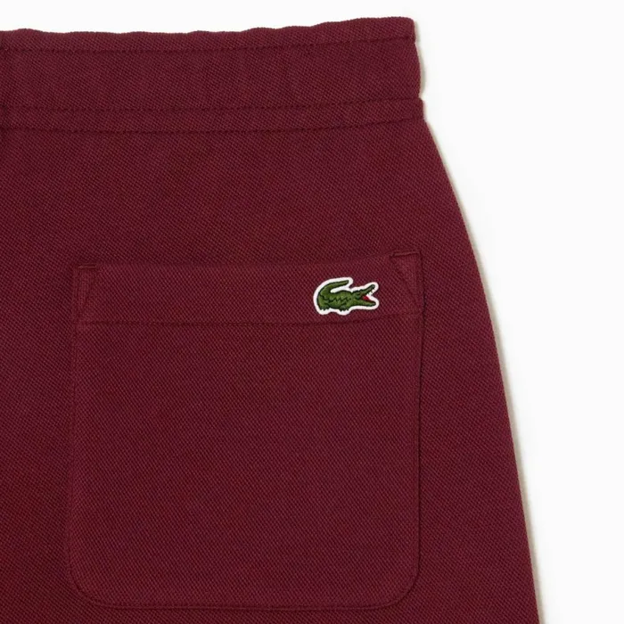 Pants and Leggings Women Lacoste Womens Blended Cotton Sweatpants Bordeaux Yup
