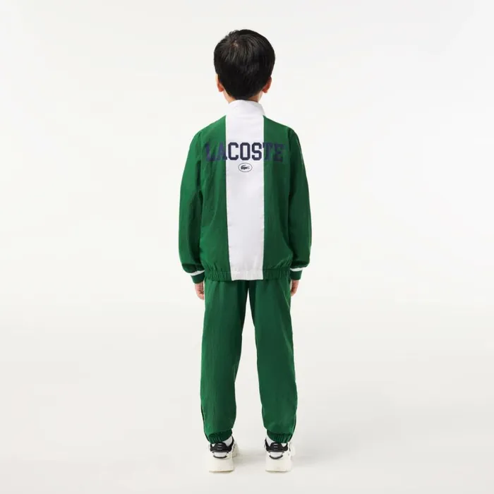 Pants and Shorts Kids Lacoste Kids039 Lacoste Sport X Daniil Medvedev Sweatsuit Green White Btb