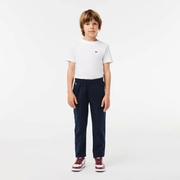 Pants and Shorts Kids Lacoste Kids039 Stretch Cotton Gabardine Pants Navy Blue 166 Pants and Shorts Kids Lacoste Kids039 Stretch Cotton Gabardine Pants Navy Blue 166