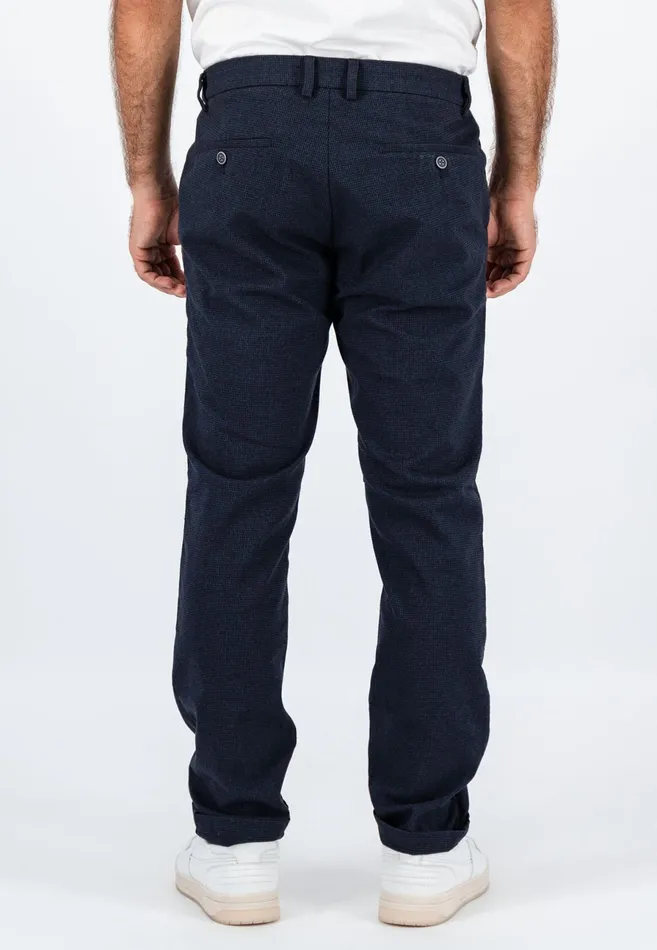 Pants Men FYNCHHATTON Chino With Side Intervention Bags Dark Navyhazel