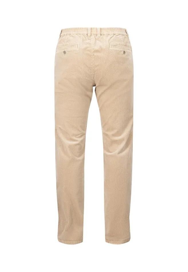 Pants Men FYNCHHATTON Cordhose CasualFit Beigedark Khaki