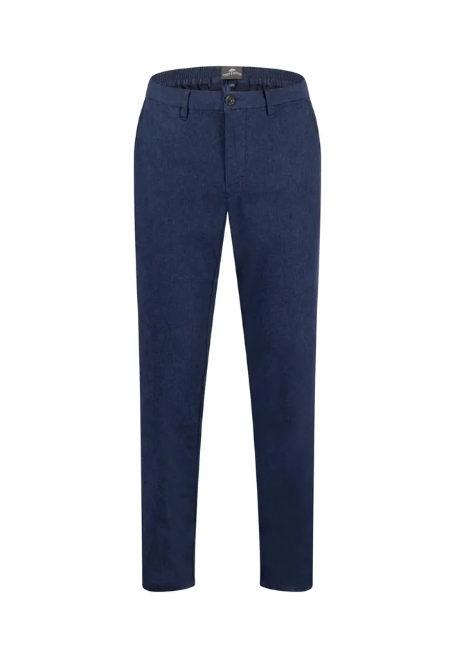 Pants Men FYNCHHATTON Sporty Chino With Lock Button Dark Navystone