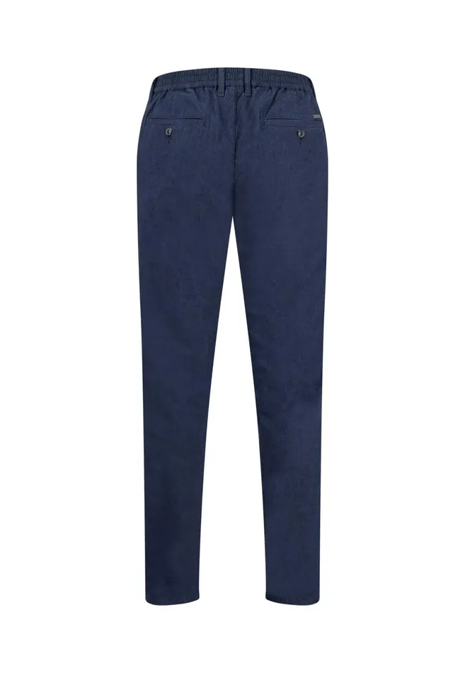Pants Men FYNCHHATTON Sporty Chino With Lock Button Dark Navystone