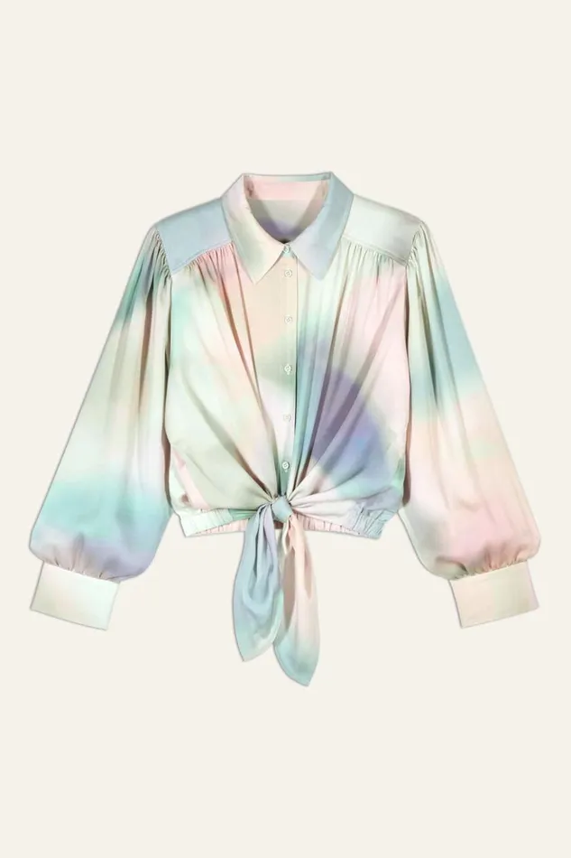 ParthaTieUp Shirt Clothing Baandsh Tops and Shirts