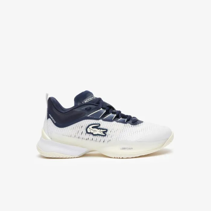 Performance Women Lacoste Women039s AGLT23 Ultra Tennis Shoes White Navy 042