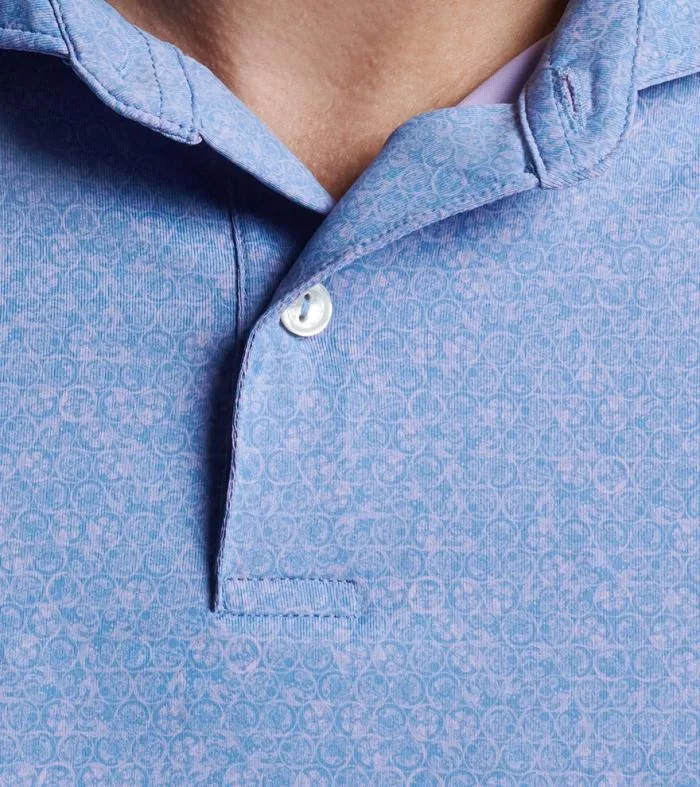 Peter Millar Polos GolfMen Watch Movements Performance Jersey Polo