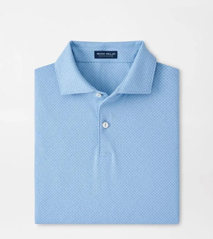 Peter Millar Polos Golf Van Alen Geo Performance Jersey Polo