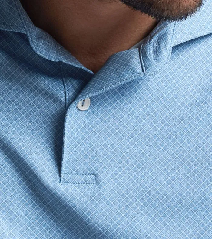 Peter Millar Polos Golf Van Alen Geo Performance Jersey Polo