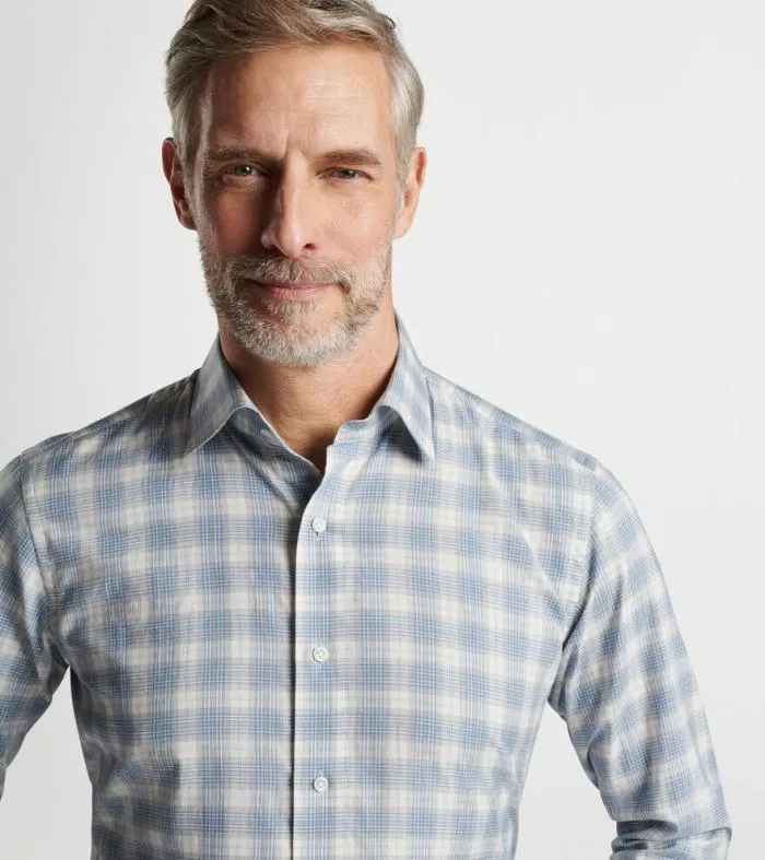 Peter Millar Sport Shirts Men Vista Winter Soft Twill Sport Shirt