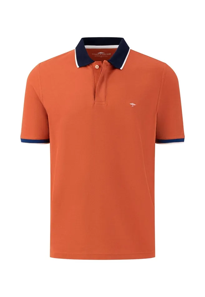 Polo Shirt Men FYNCHHATTON Colorblock Polo Shirt Made Of Premium Cotton Orient Redsummer Breezenavy Polo Shirt Men FYNCHHATTON Colorblock Polo Shirt Made Of Premium Cotton Orient Redsummer Breezenavy
