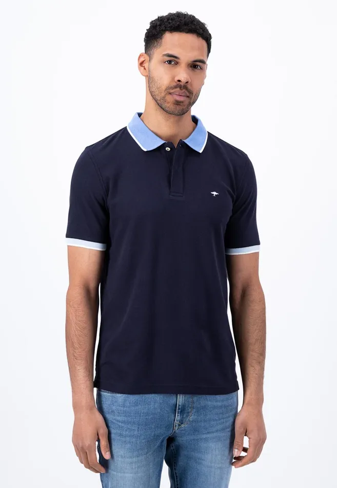 Polo Shirt Men FYNCHHATTON Colorblock Polo Shirt Made Of Premium Cotton Orient Redsummer Breezenavy Polo Shirt Men FYNCHHATTON Colorblock Polo Shirt Made Of Premium Cotton Orient Redsummer Breezenavy