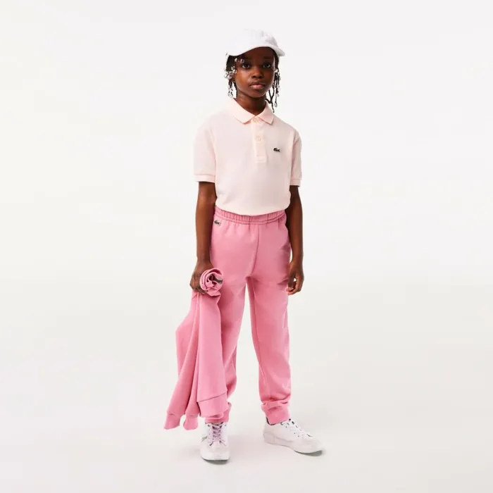 Polos Kids Lacoste Kids039 Regular Fit Petit Piqu Polo Light Pink T03