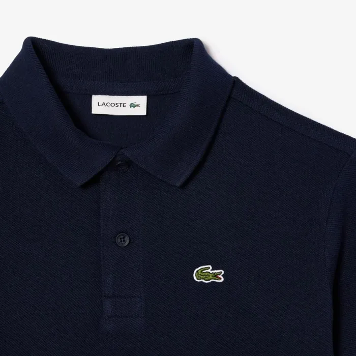 Polos Kids Lacoste Kids Organic Cotton Piqu Colorblock Polo Navy Blue Bordeaux Isv