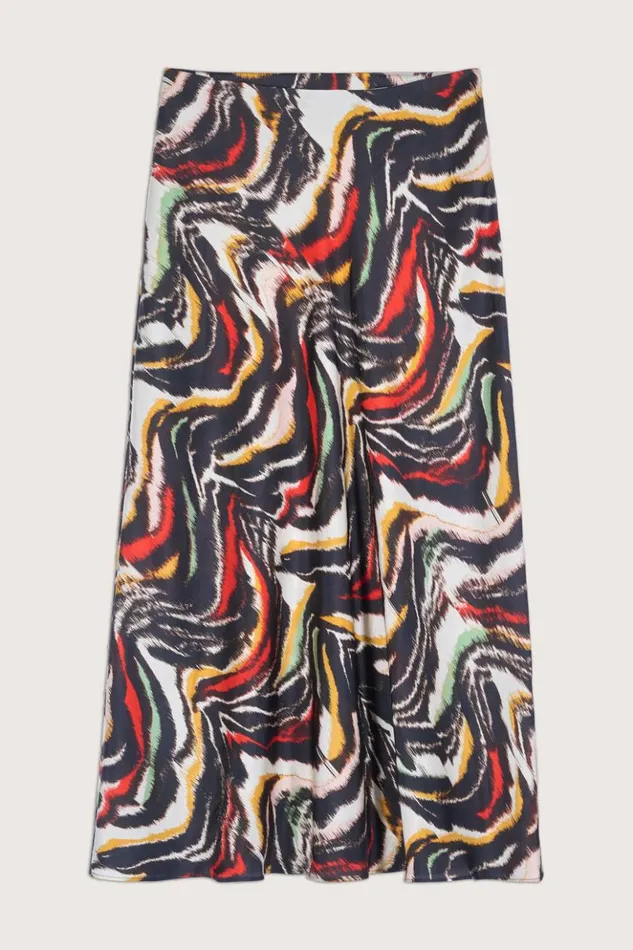 PomLong Skirt Clothing Baandsh Skirts and Shorts