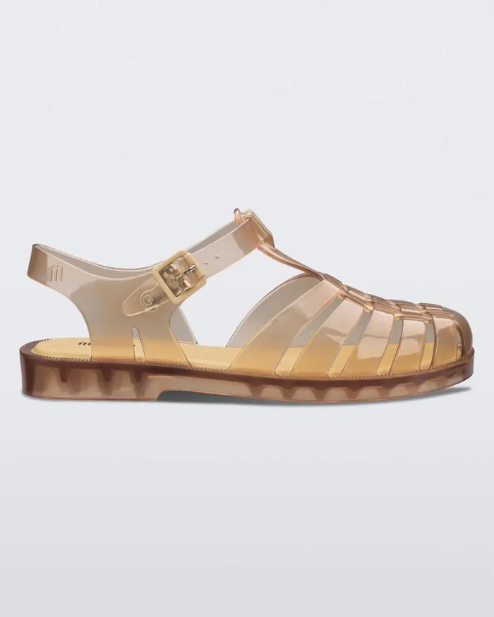 Possession Transparent Beige Women Melissa Sandals