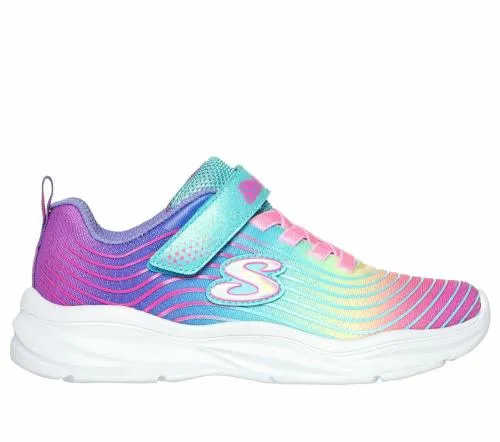 Power Jams 8211 Pastel Speed Turquoise Multi Kids SKECHERS Big Kids UK Sizes 36