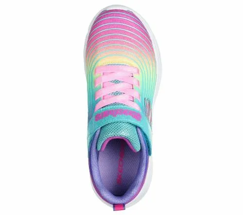 Power Jams 8211 Pastel Speed Turquoise Multi Kids SKECHERS Big Kids UK Sizes 36