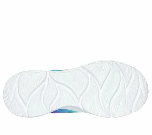 Power Jams 8211 Pastel Speed Turquoise Multi Kids SKECHERS Big Kids UK Sizes 36