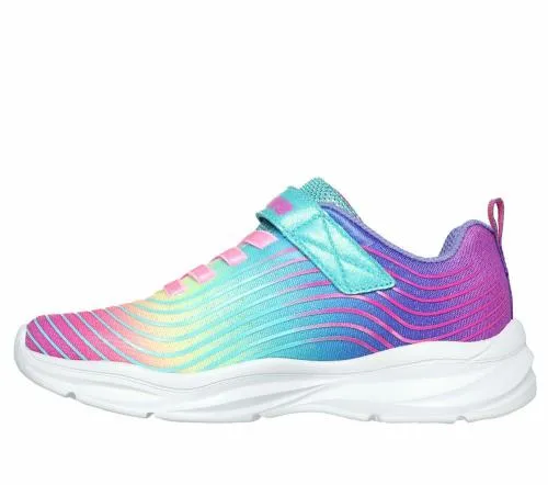 Power Jams 8211 Pastel Speed Turquoise Multi Kids SKECHERS Big Kids UK Sizes 36