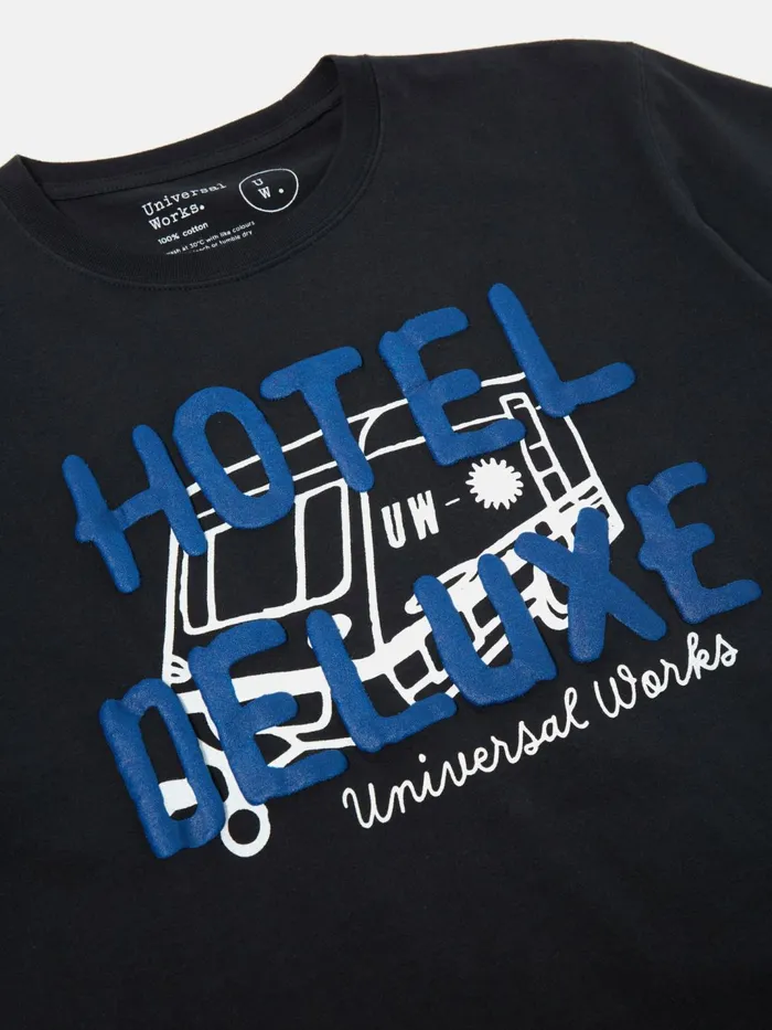 Print Tee In 039Hotel Deluxe039Single Jersey Men Universal Works Tees