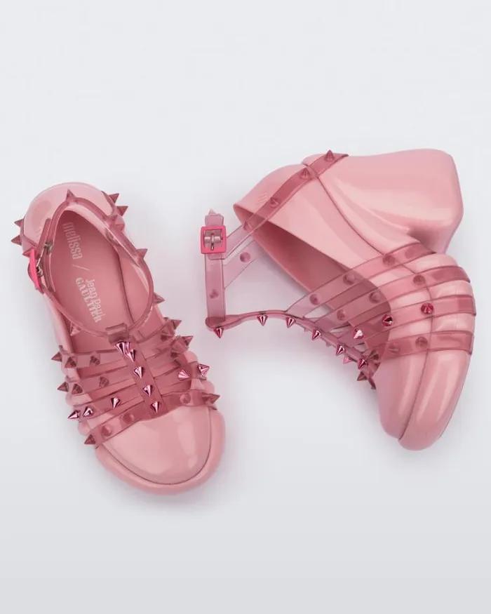 Punk Love Heel Pinktransparent Pink Women Melissa Platforms