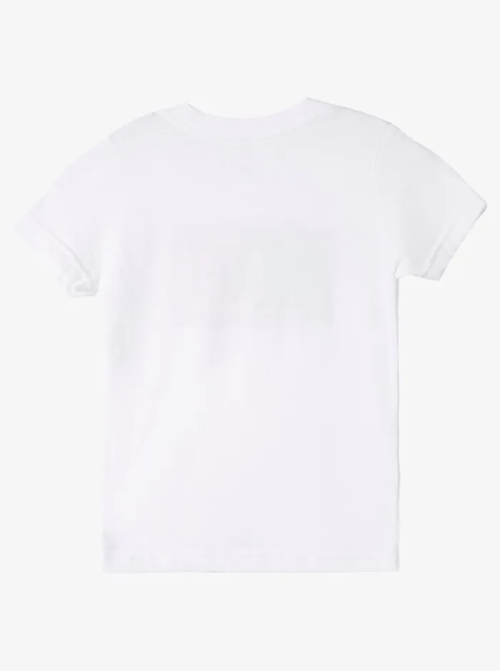 Quiksilver 816 Day Tripper TShirt White Boys Tees