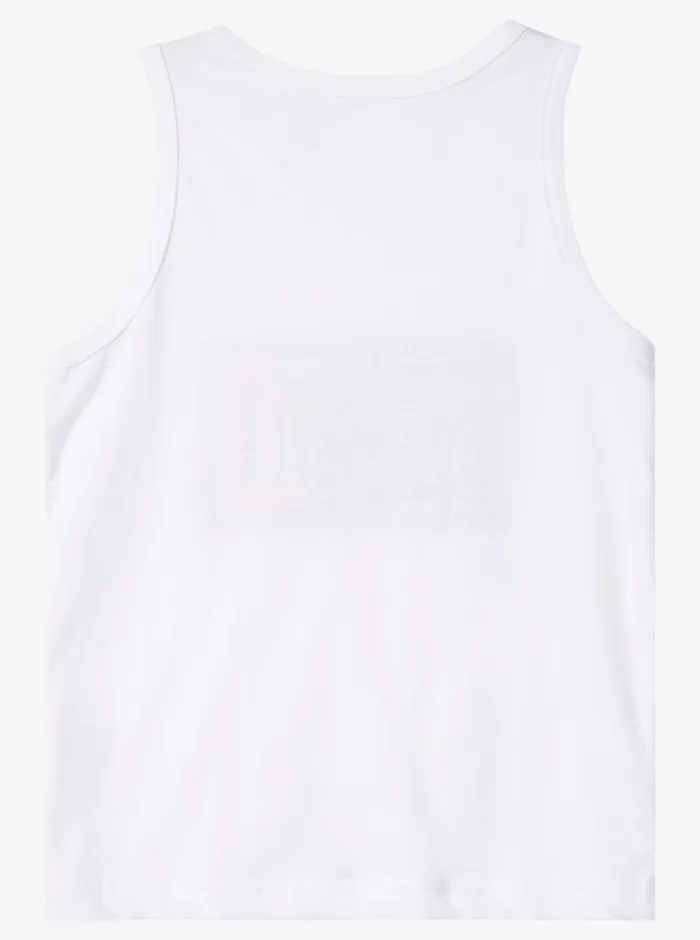 Quiksilver 816 Day Tripper Tank White Boys Tees Quiksilver 816 Day Tripper Tank White Boys Tees