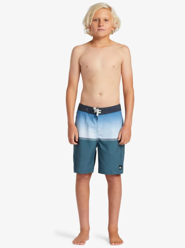 Quiksilver 816 Everyday Division 17034 Boardshorts Aegean Blue Boys Shorts