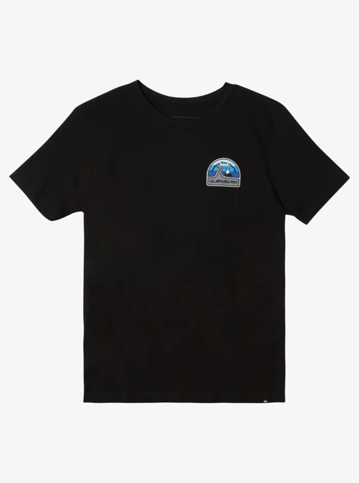 Quiksilver 816 In The Groove TShirt Black Boys Tees